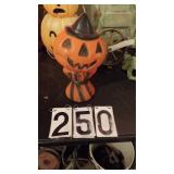 15" Blow Mold Lighted Pumkin