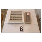 Gable Vents & 4x12 Floor Diffuser