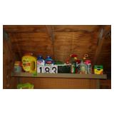 Contents Of Top Shelf Garden Items