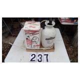 1) NIB Bug Sprayer,  1) Almost New