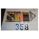 New Wood Chisels, Wood Bits, Square, +