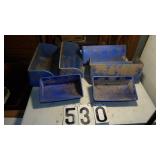 9) Small 4) Large Wall Parts Bins