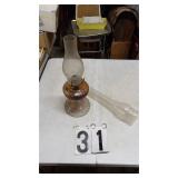 Kerosene Lamp W/ Extra 3" Chimney