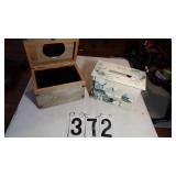 2) Small Wooden Boxes