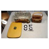 2) Longaberger Christmas Baskets +