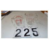 Anchor Hocking & Pyrex Measuring Cups