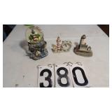 Lighthouse Snow Globe, Clock, Figurine