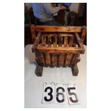 Wooden Magazine Rack