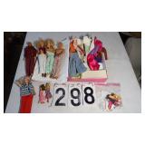 2) 1966 Barbie, 2) 1968 Ken Dolls +