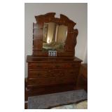 9) Drawer Dresser W/ Mirror