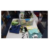 Tote W/ Material Contents