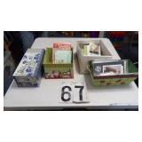 3) Boxes & 1) Tin W/Contents