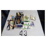 Tote Of Zippers, Eyelits, Iron On Patches