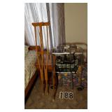 Folding Walker, Crutches & Cane