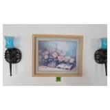 2) Candle Scones & Picture