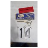 Pair Of Richards Gold Scissors +