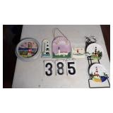 Lighthouse Clock, Thermometer, & Others