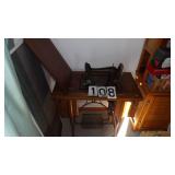 The Elgin 6 Drawer Treadle Sewing Machine