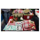 Holiday Placemats, Runners & Material