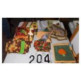 Table Runners, Napkins Etc