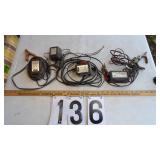 3) Battery Tenders & Charger