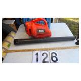 Black & Decker Electric Blower Needs Switch +