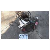 Bucket Of Belts & Pulleys