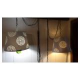 Matching Lamp Shades W/Lights