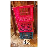 Plastic Storage Crates