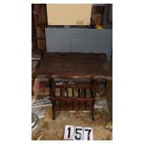 End Table Magazine Rack