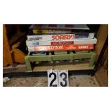 Vintage Board Games & Toss Across