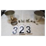 Miniature Furniture, & Steel Coasters