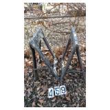 Plastic Saw Horses