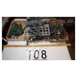 Plastic Stakes, Vintage Christmas Lights