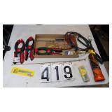 Spring Clamps, Strap Wrench, Misc Tools