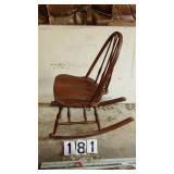 Wooden Sewing Rocker