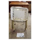 Set Of Vintage TV Trays