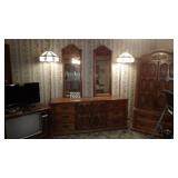 9 Drawer Double Mirrored Dresser+