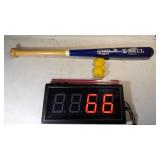 1968 Cat Like Saber Tooth Tiger & T-Ball Bat