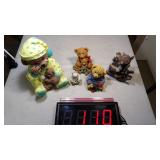 Lot Of Resin Bears