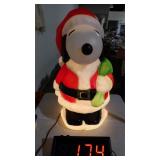 31" T Lighted Snoopy Blowmold