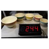 Set Of 5 Mixing Bowls