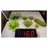Green Glassware