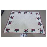 Crocheted Afghan 71" X 54"
