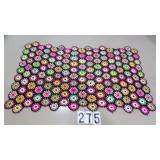 Crocheted Afghan 60" X 46"