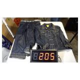 Denim Outfit W/ Bling Size 10