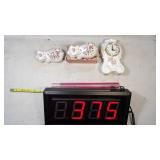 Avon Pampered Piglet, Danbury Clock