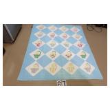 2) Cat Qulits 67" X 76"