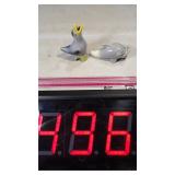 1) Pie Bird, 1) Plant Waterer