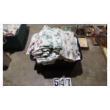 Large Tote Of  Twin & Full Size Linens